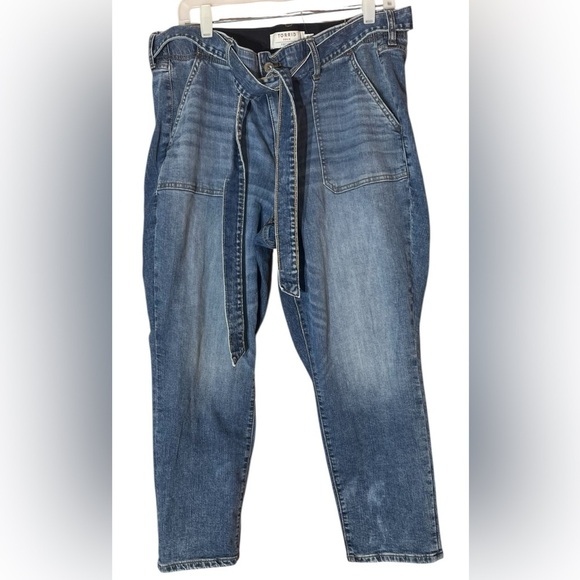 Torrid Womens 16R Utility Pocket Sash Tie  Mid-rise denim jeans - Picture 1 of 8